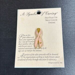 Breast Cancerer Ribbon Pin